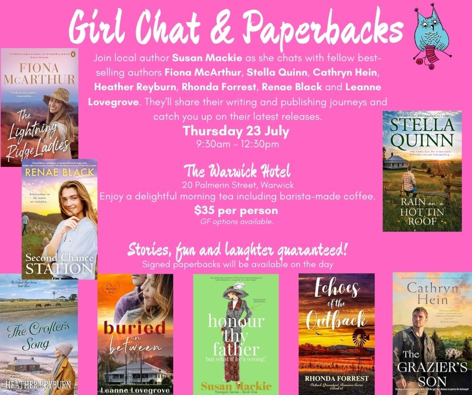 EVENT: Girl Chat & Paperbacks 23 July 2026