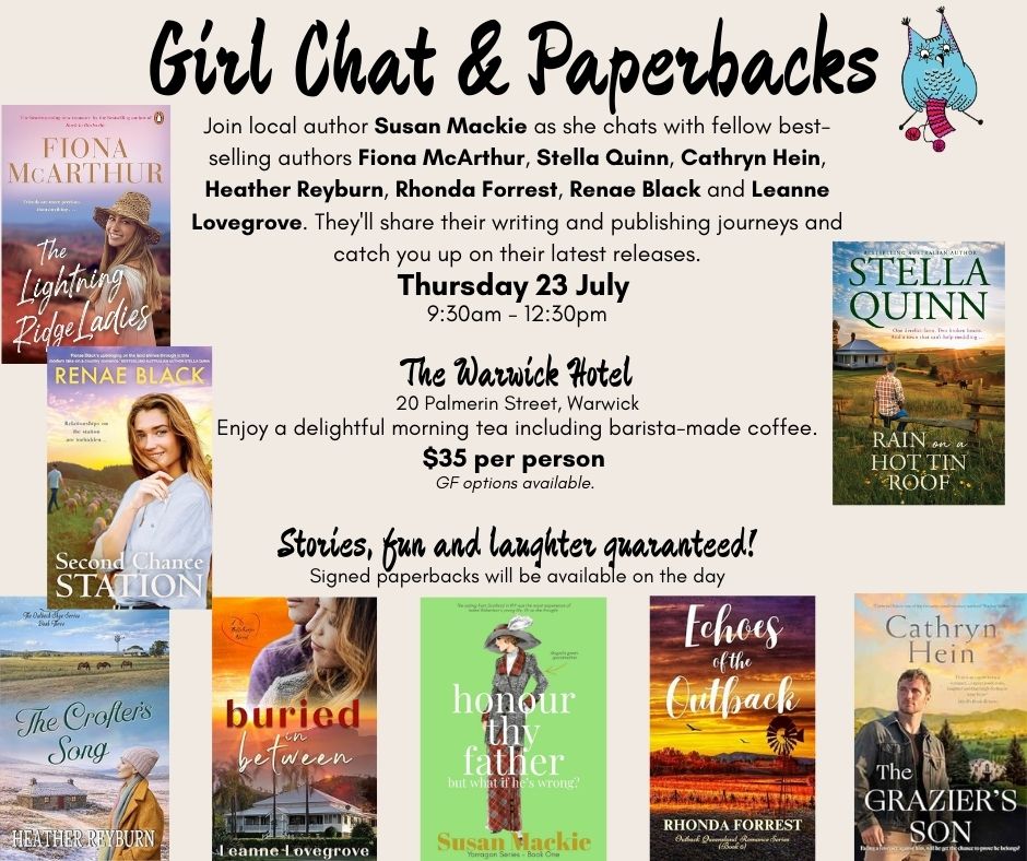 EVENT: Girl Chat & Paperbacks 23 July 2026