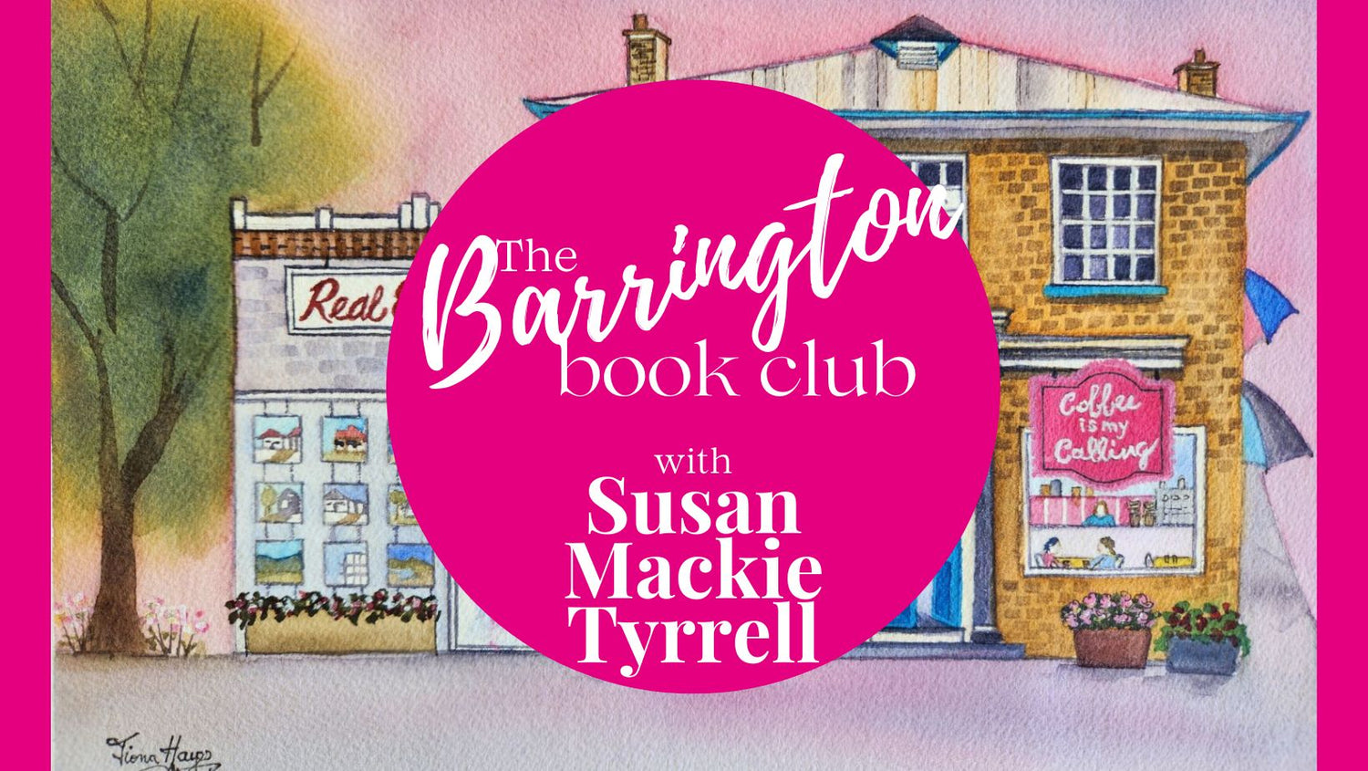 The Barrington Book Club Facebook Group logo