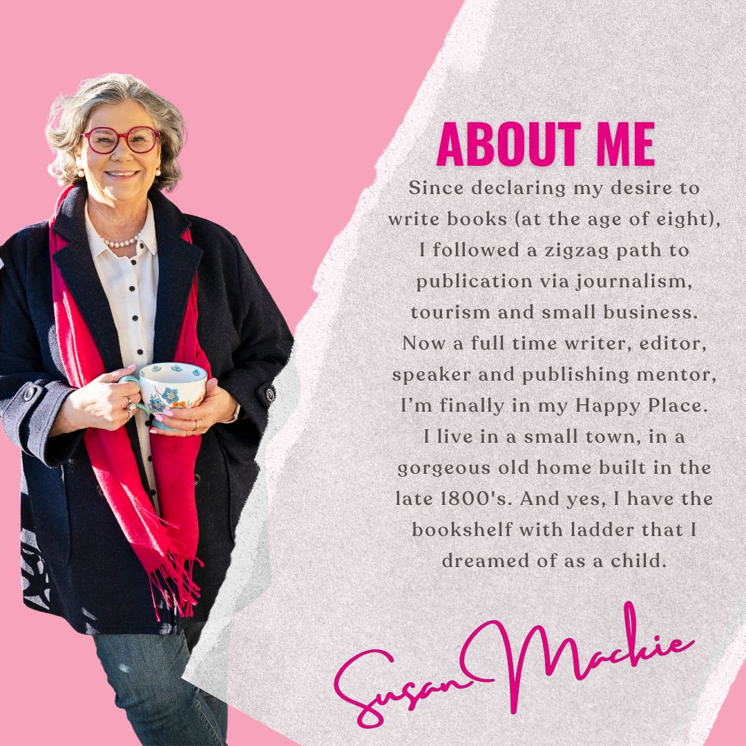 About author Susan Mackie
