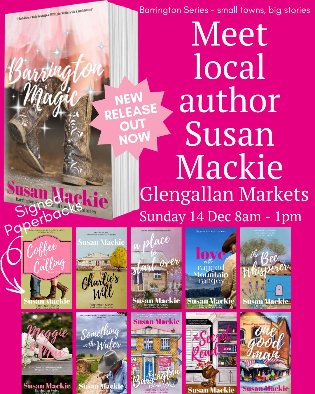 Glengallan Christmas Market - Sunday 14 Dec - 8am-1pm