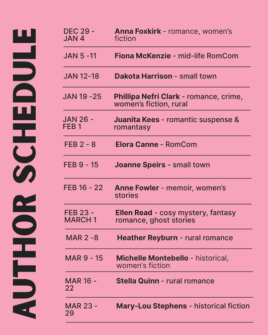 A call for guest authors for April/May/June will go out in February.