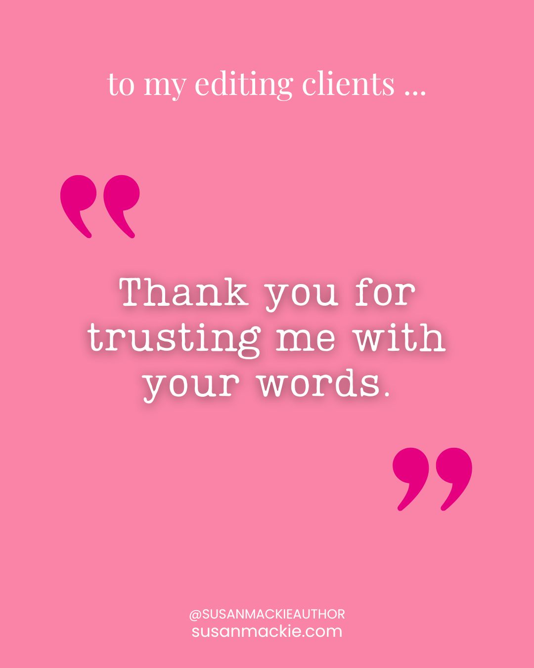 Sending your words out into the world is hard.