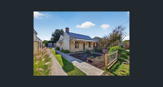 I've just bought the smallest cottage in Victoria ...