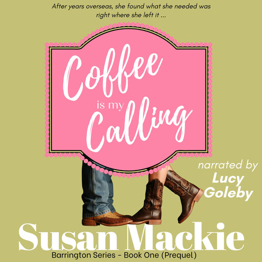 AUDIOBOOK Coffee is my Calling (#1) - narrated by Lucy Goleby - 1.2hrs