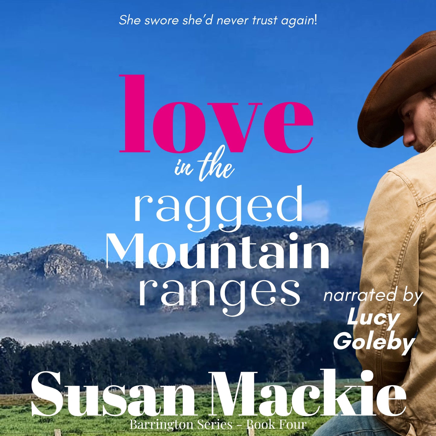 AUDIOBOOK Love in the Ragged Mountain Ranges (#4) - narrated by Lucy Goleby - 3.3hrs