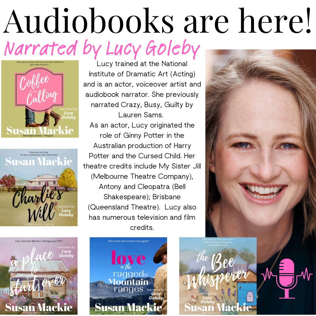 AUDIOBOOKS: Barrington Series Audiobook Bundle 1, 2, 3 - narrated by Lucy Goleby