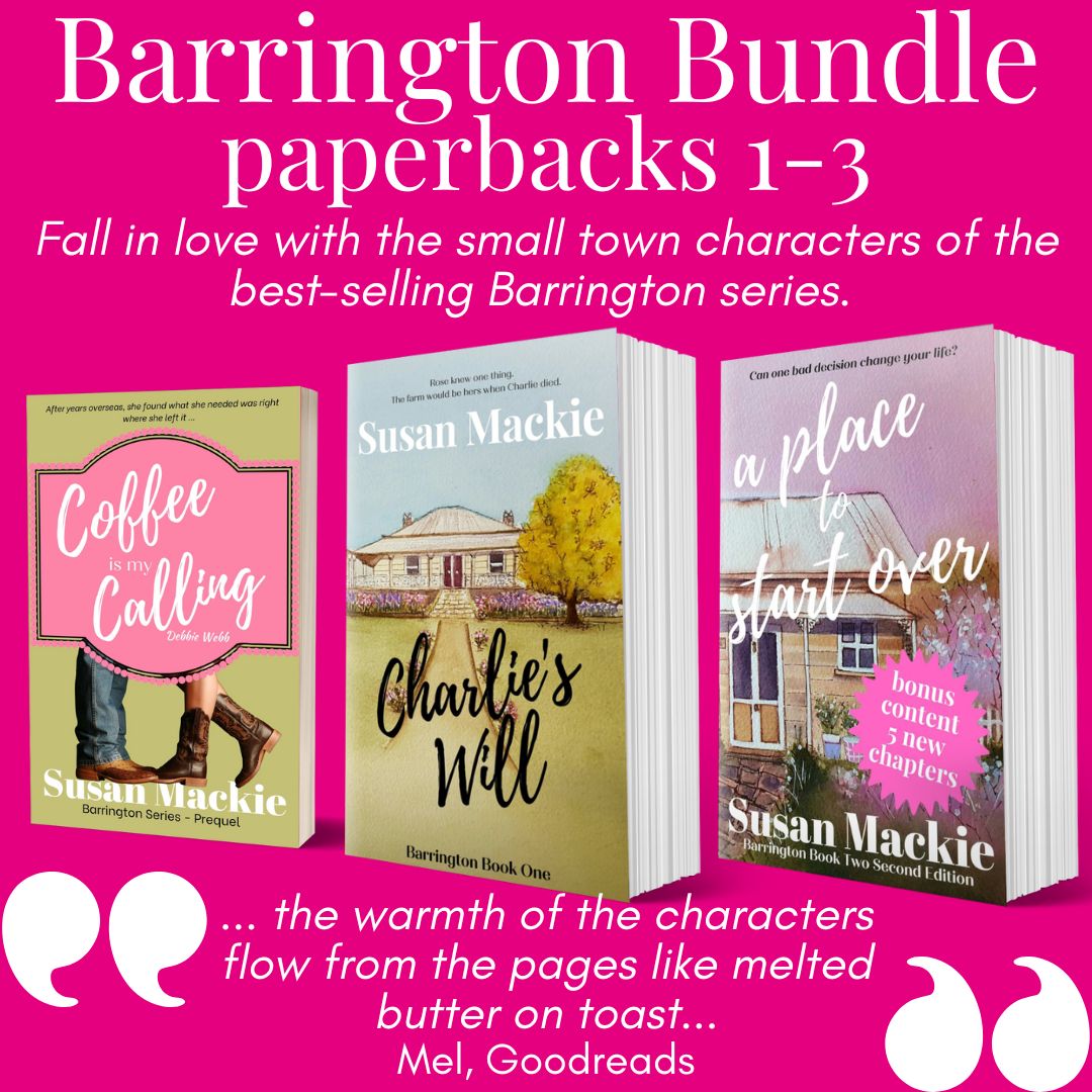 paperbacks: Barrington Starter Bundle - small town romance - 1-3