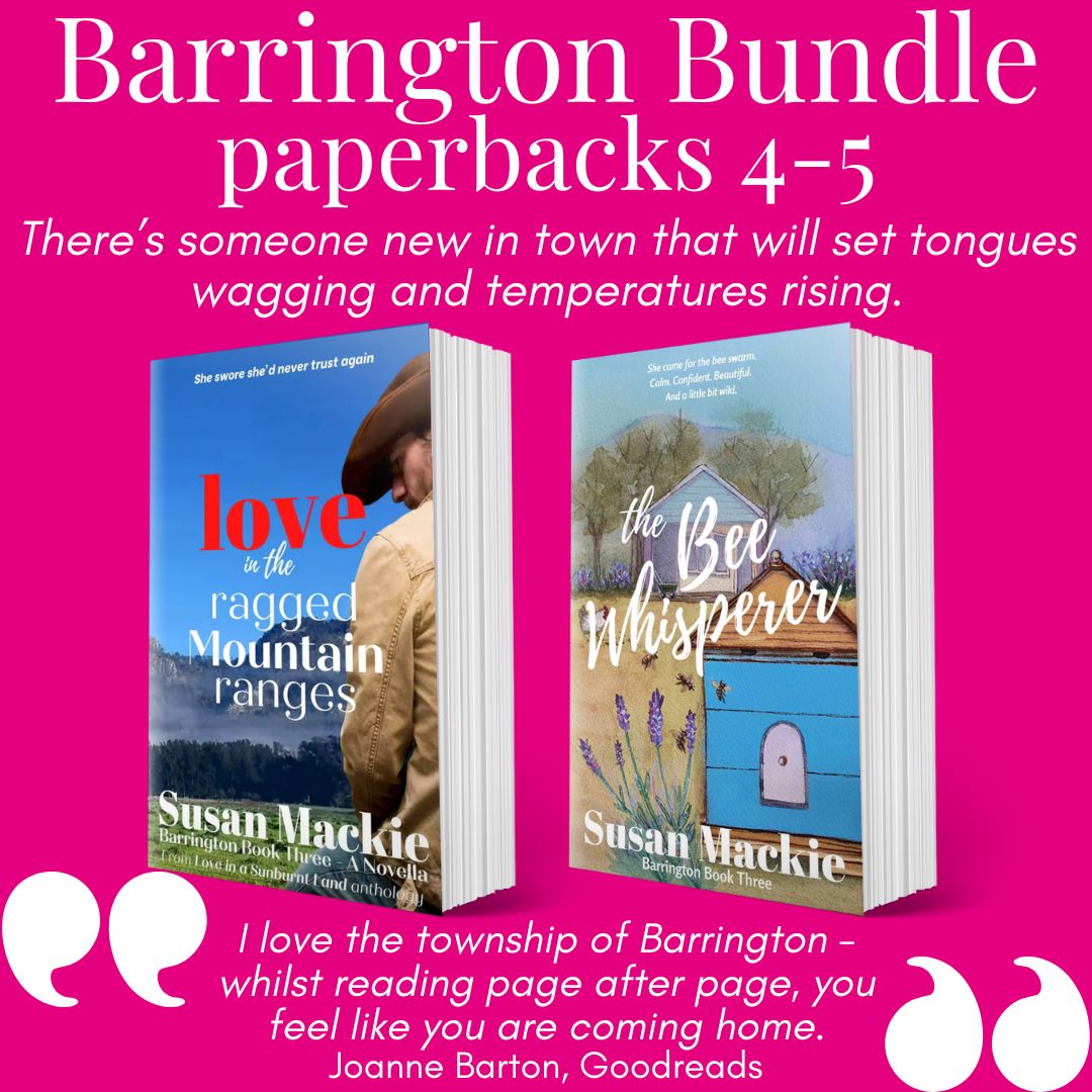 paperback: Barrington Bee Whisperer bundle (small town romance) - books 4-5