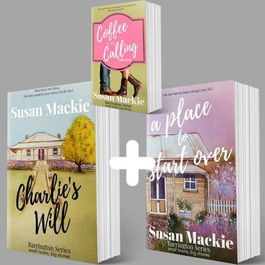 paperbacks: Barrington Starter Bundle - small town romance - 1-3