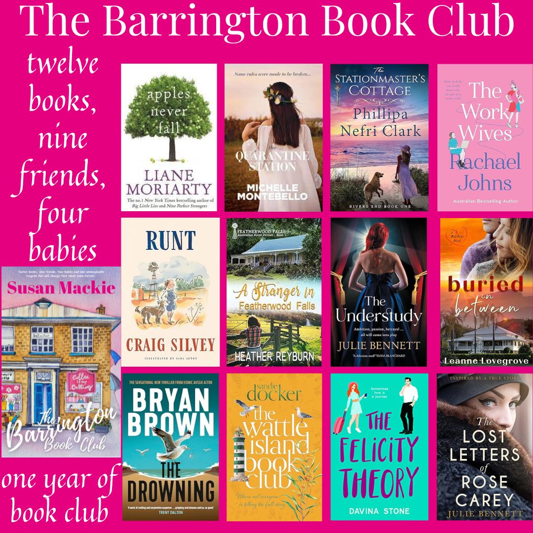 paperback: The Barrington Book Club - book 8 Barrington Series (women's fiction)